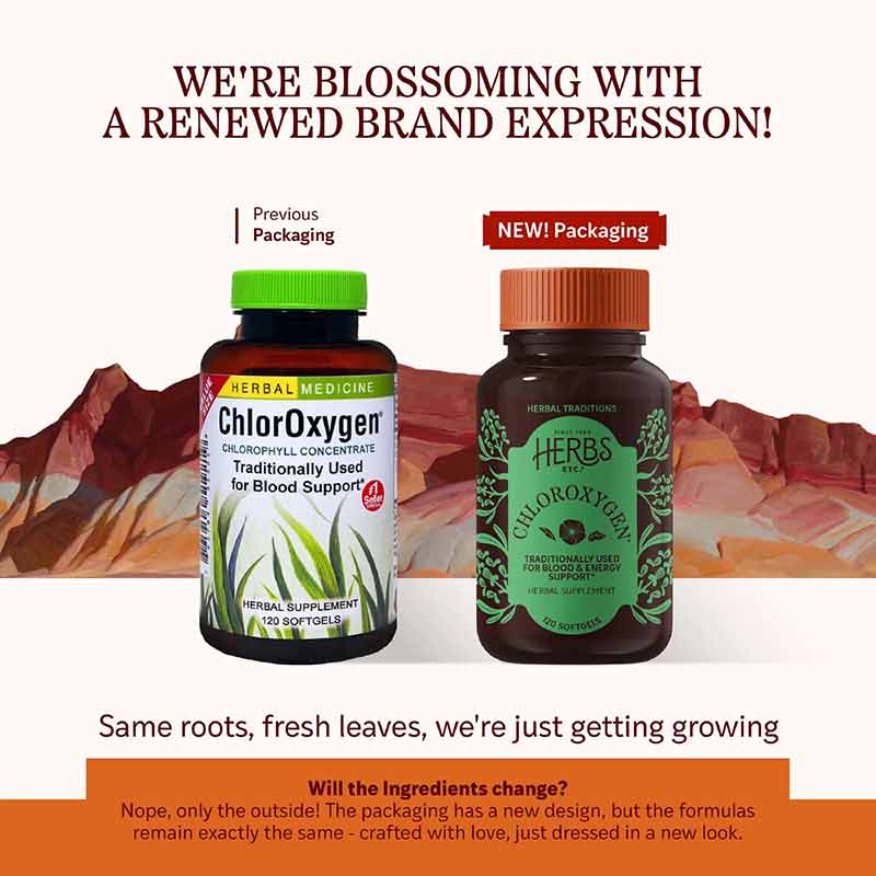 ChlorOxygen Softgels, 120 Softgels, by Herbs, Etc, image #3