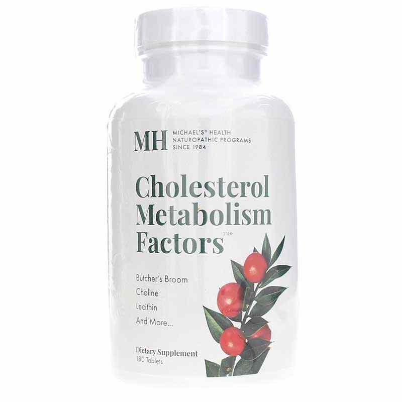 Cholesterol Metabolism Factors, 180 Tablets, by Michael's Health