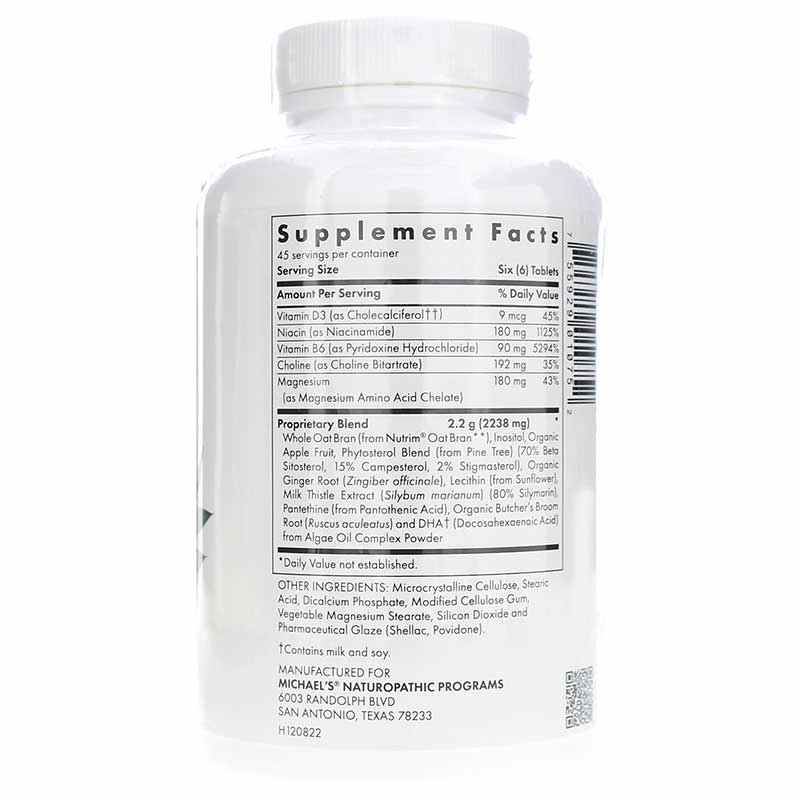 Cholesterol Metabolism Factors, 270 Tablets, by Michael's Health, image #2