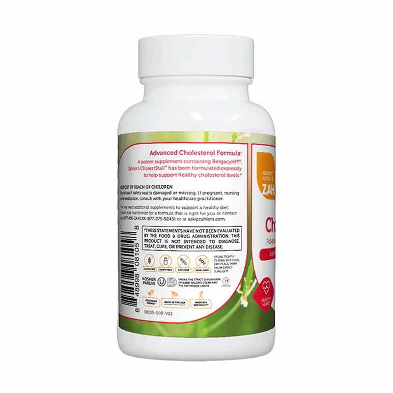 CholestStall Advanced Cholesterol Formula, by Zahler, image #4