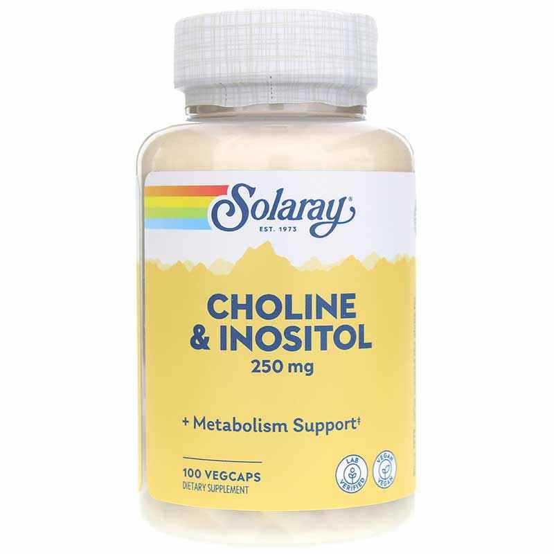 Choline & Inositol 250 Mg, by Solaray