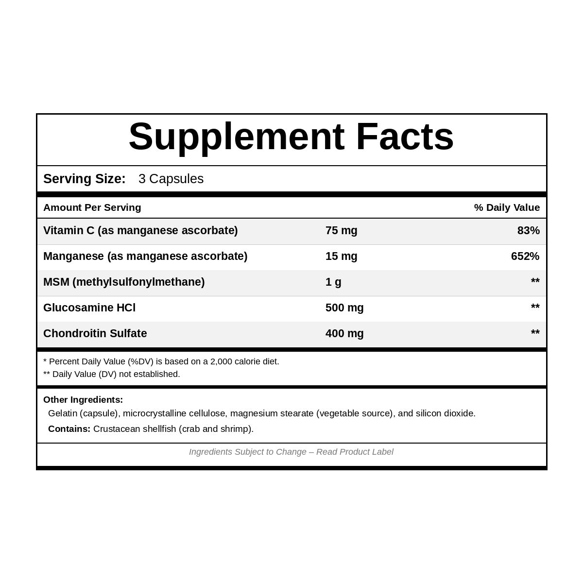 Chondro-Relief Plus, 180 Capsules, by NutriDyn
