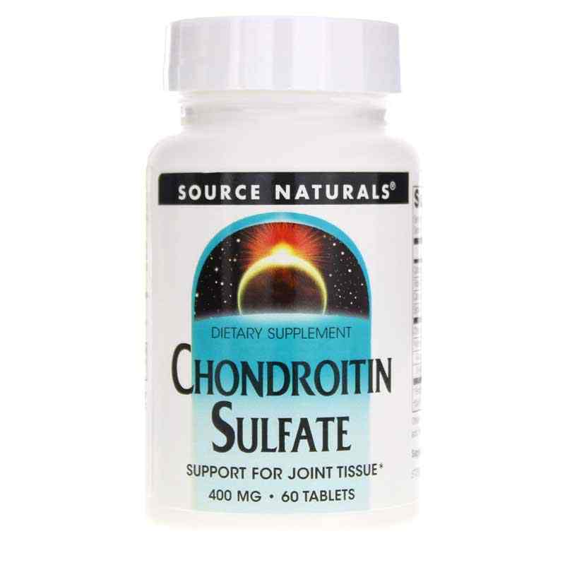 Chondroitin Sulfate 400 Mg, 60 Tablets, by Source Naturals