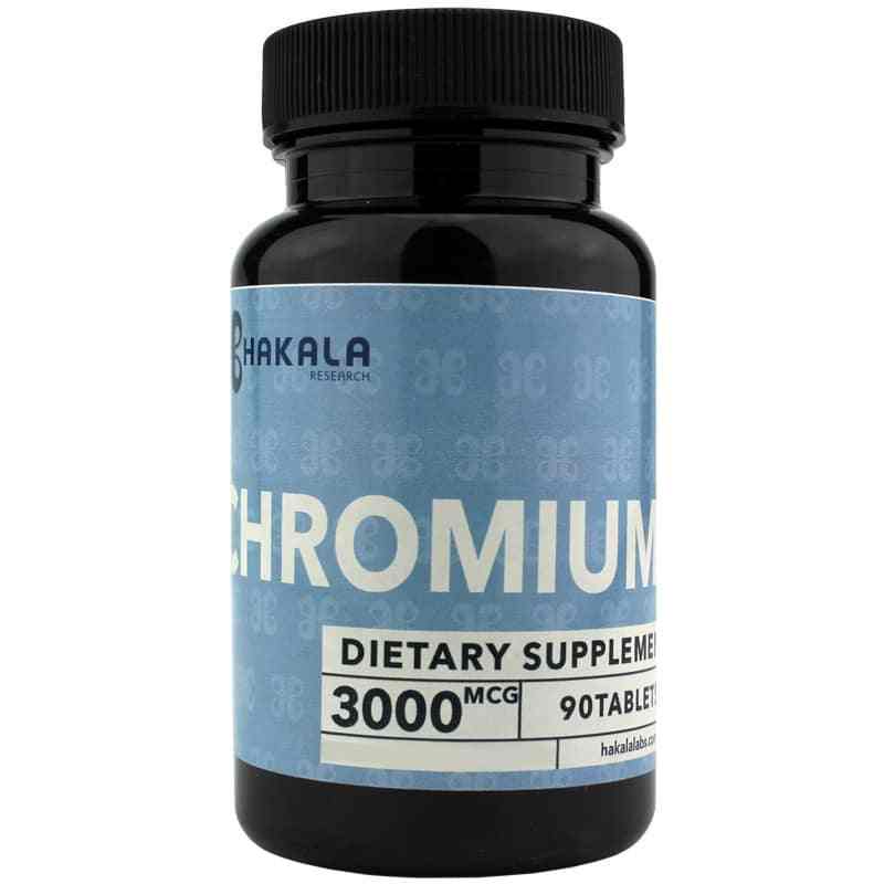 Chromium 3000 Mcg, by Hakala Research