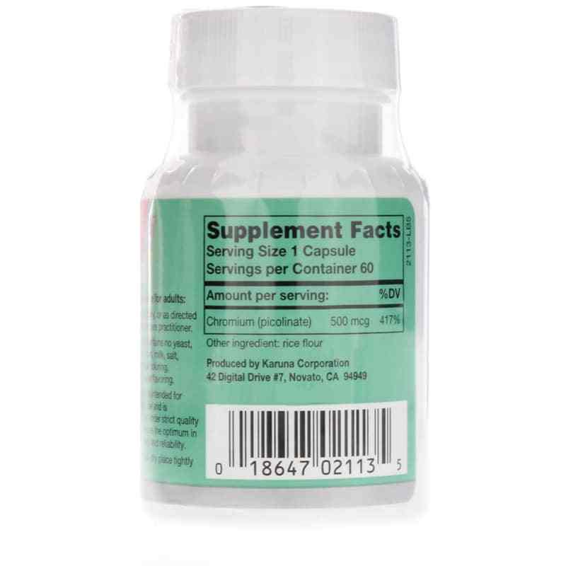 Chromium Picolinate 500 Mcg, by Karuna, image #3