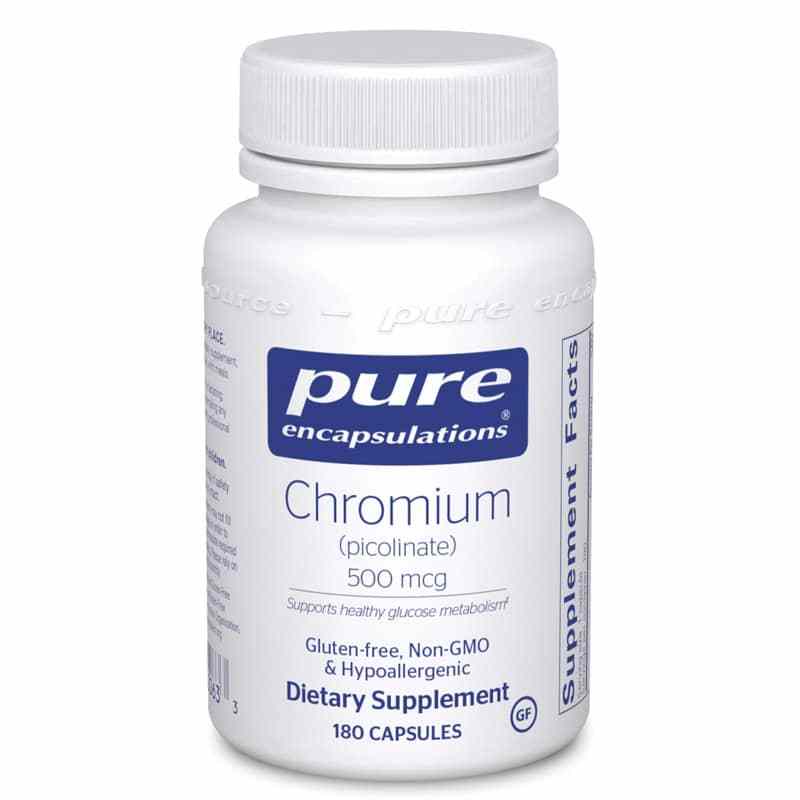 Chromium (picolinate) 500 Mcg, by Pure Encapsulations