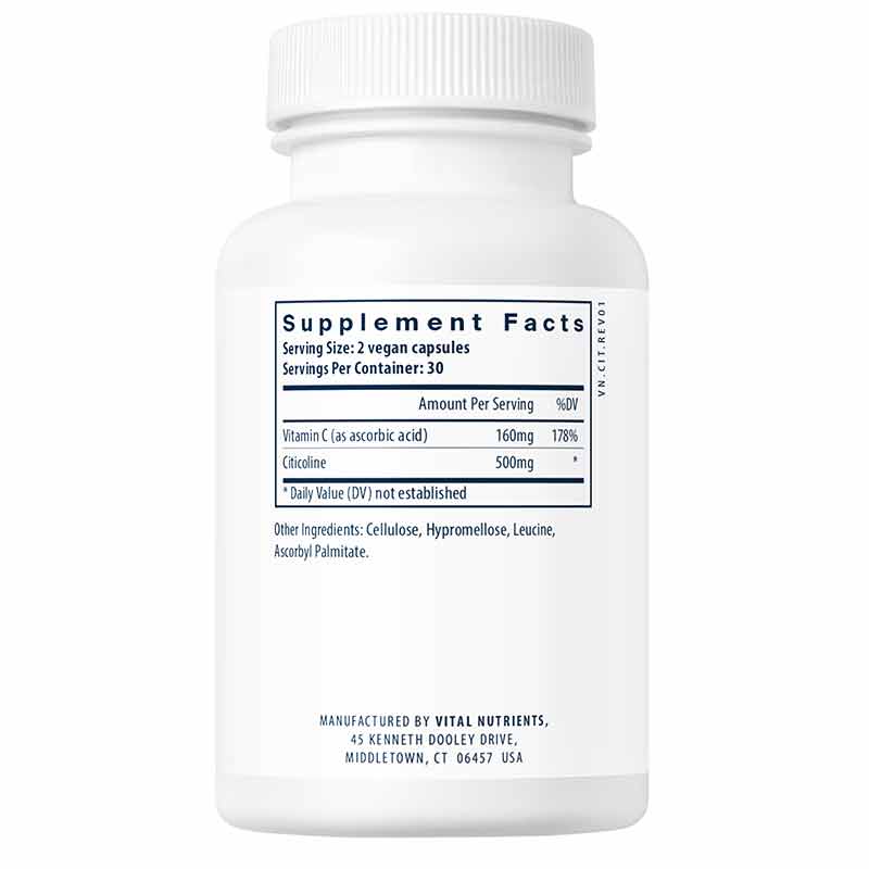 Citicoline Cognizin 250 Mg, by Vital Nutrients, image #3