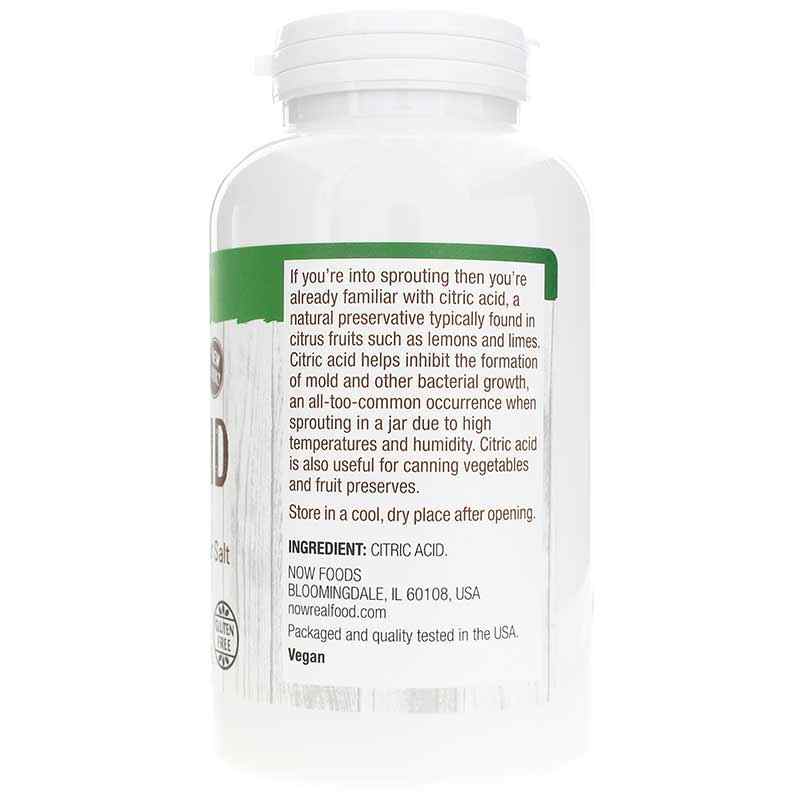Citric Acid Sprouting Aid, 16 Oz, by NOW Foods, image #2