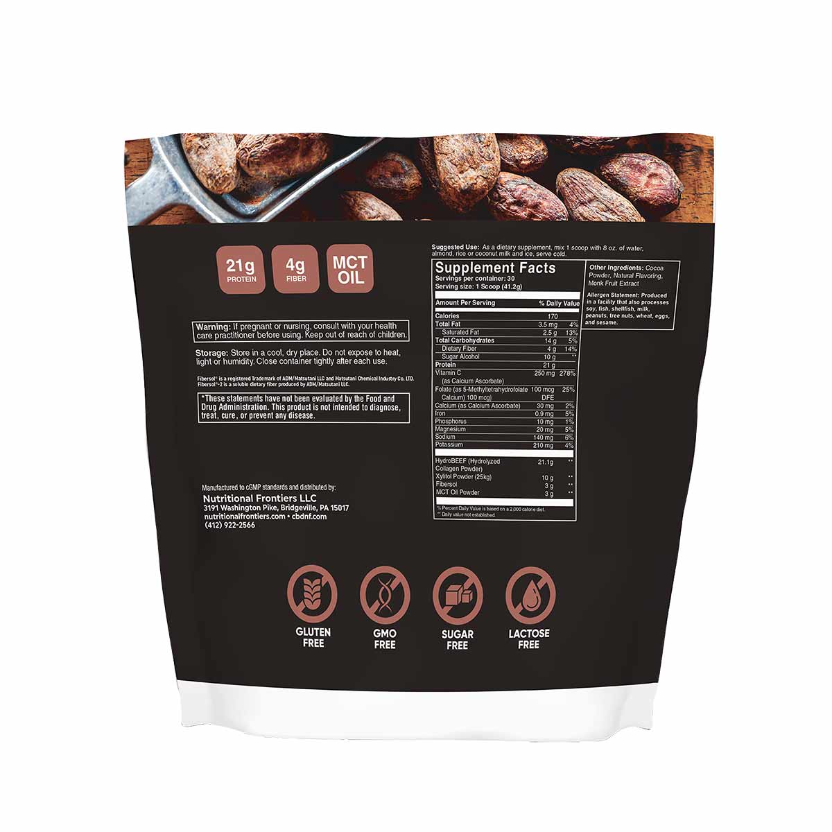 Clean Collagen Protein, by Nutritional Frontiers