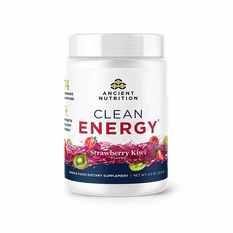 Clean Energy, Strawberry Kiwi, 30 Servings, by Ancient Nutrition