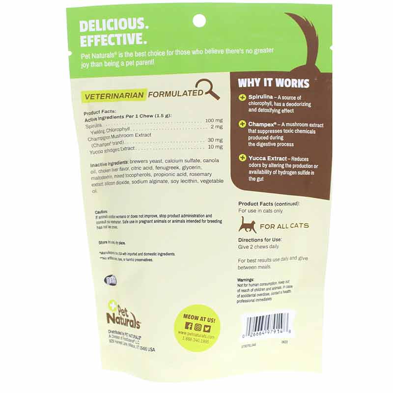 Clean Scat Chews for Cats of All Sizes, by Pet Naturals Of Vermont, image #2