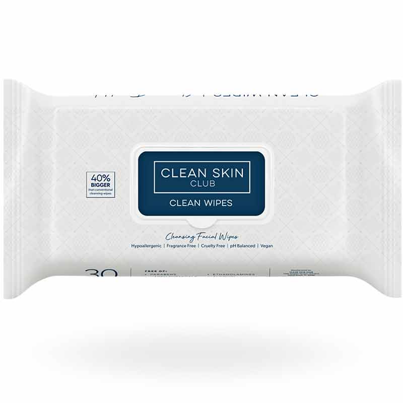 Clean Wipes, by Clean Skin Club