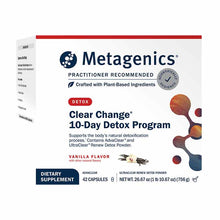 Clear Change 10-Day Detox Program, Vanilla, 10 Servings, by Metagenics