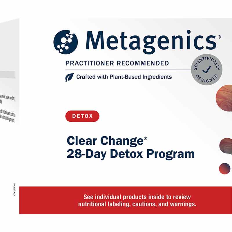 Clear Change 28-Day Detox Program with UltraClear RENEW, Chai, 28 Servings, by Metagenics