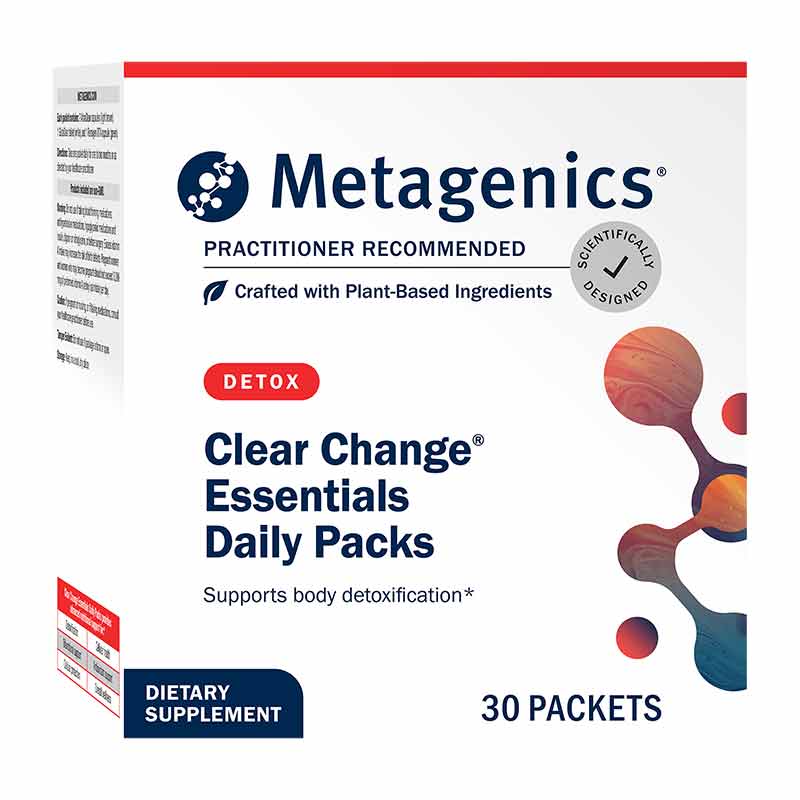 Clear Change Essentials Daily Packs, 30 Packets, by Metagenics