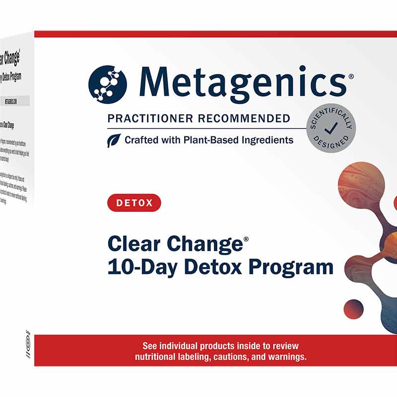 Clear Change Plus 10-Day Detox Program, Berry, 10 Servings, by Metagenics