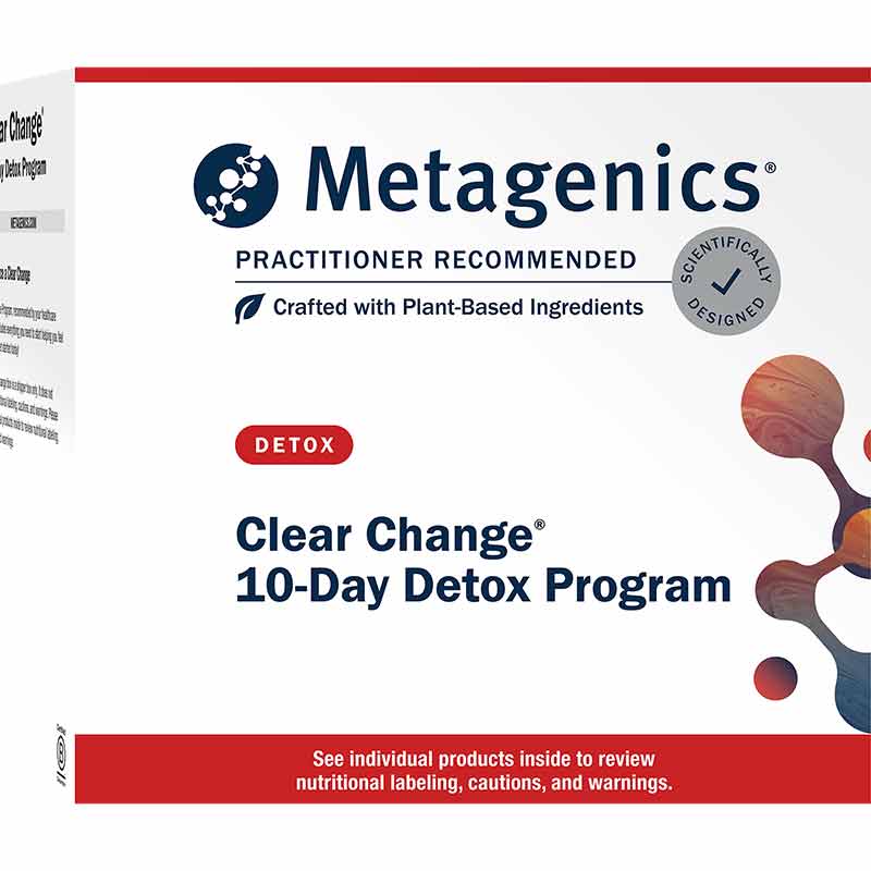 Clear Change Plus 10-Day Detox Program, Vanilla, 10 Servings, by Metagenics