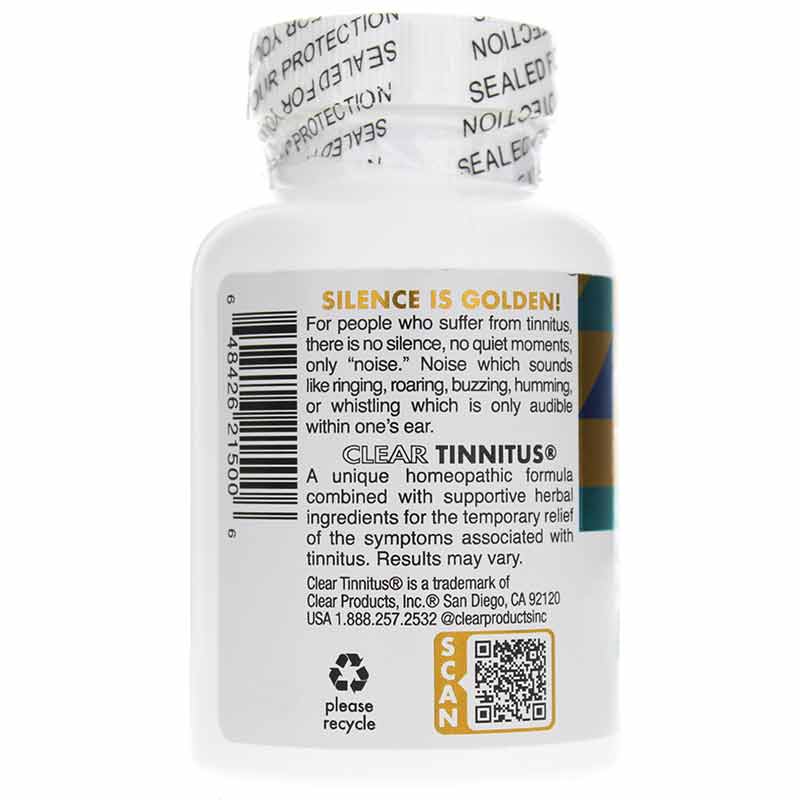 Clear Tinnitus, 60 Capsules, by Clear Products, image #3