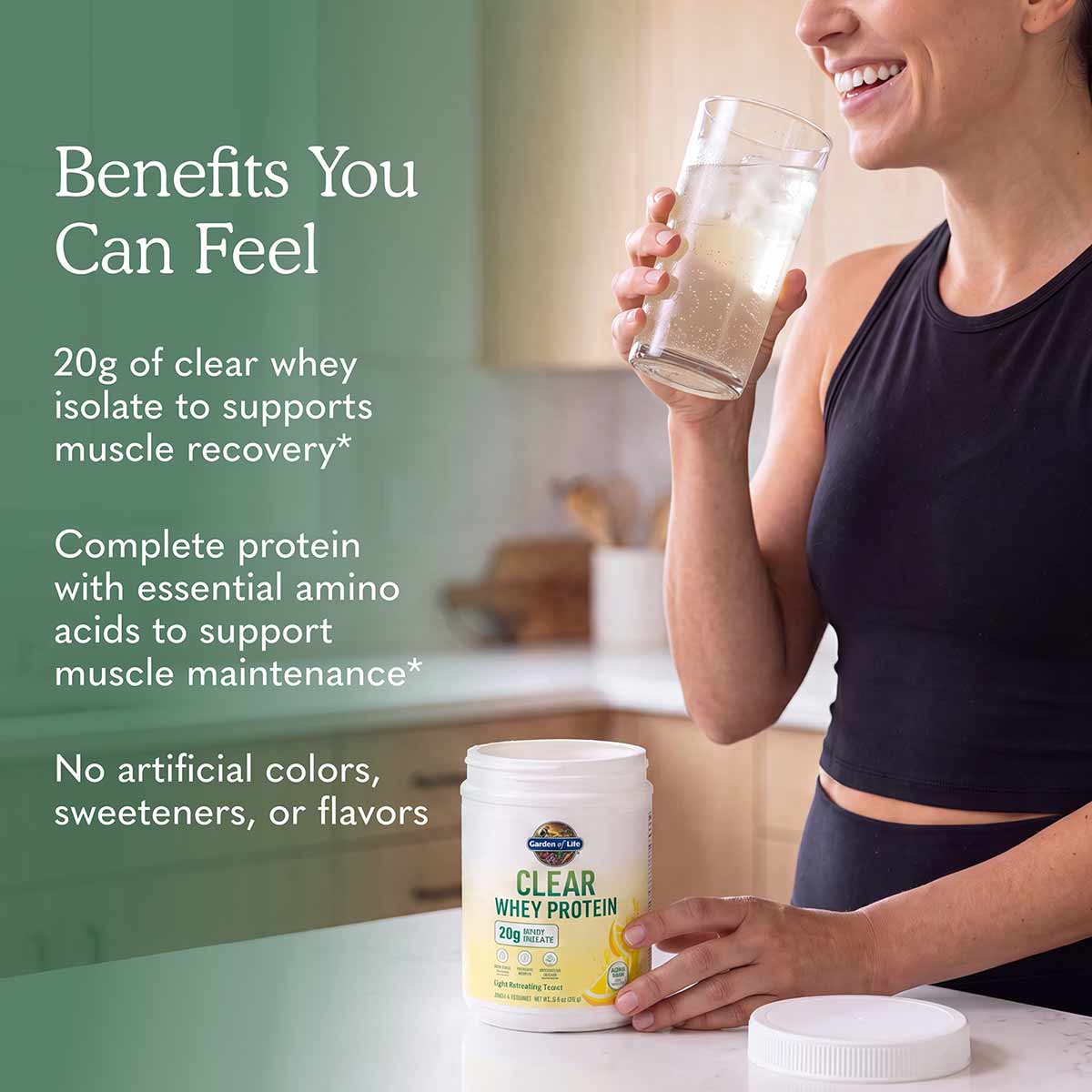 Clear Whey Protein, by Garden of Life