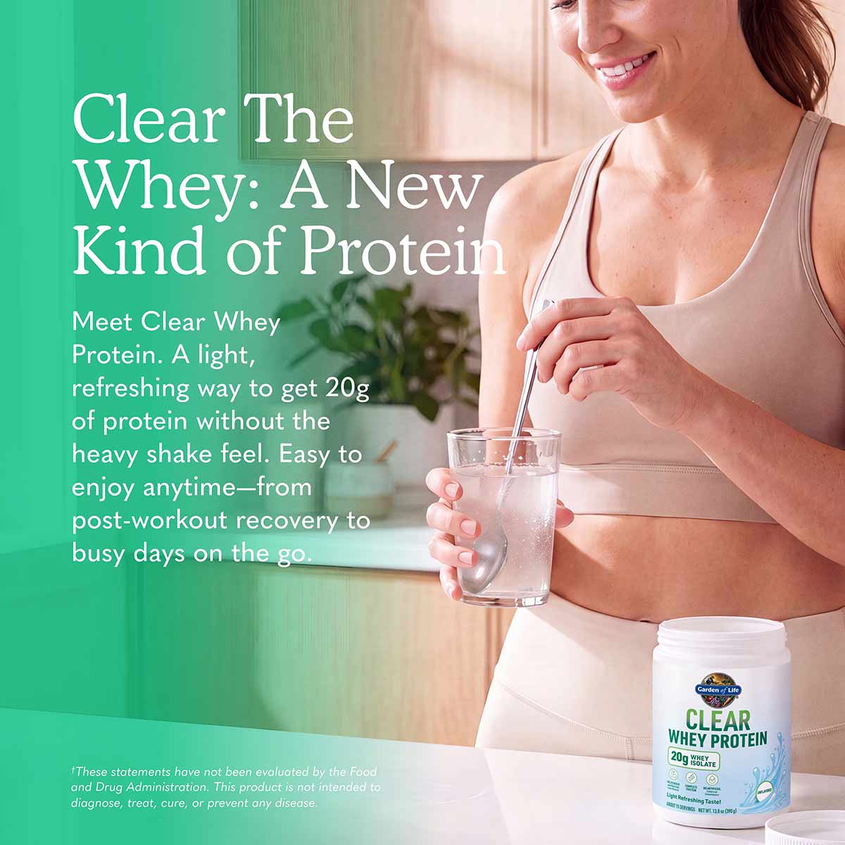 Clear Whey Protein, by Garden of Life