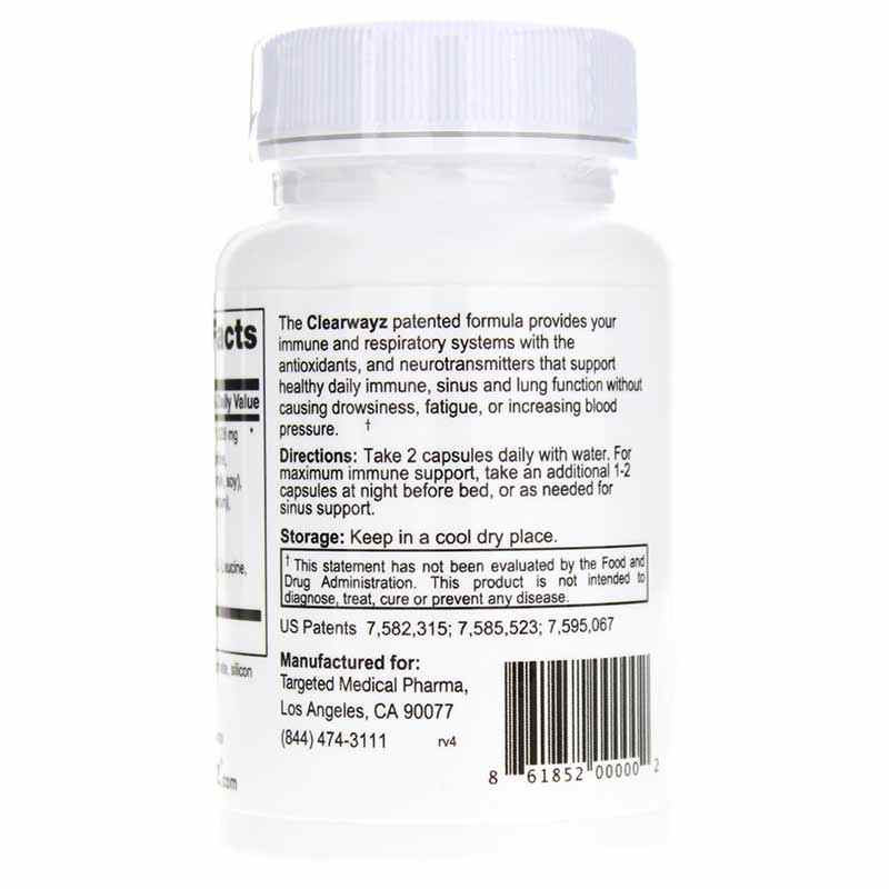 Clearwayz Natural Sinus & Lung Support, by Physician Therapeutics, image #3
