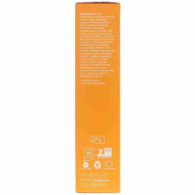 Clementine + C Illuminating Toner, Brightening Formula, by Andalou Naturals, image #2