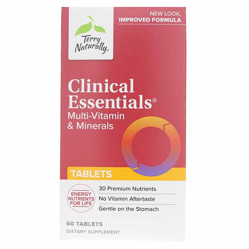 Clinical Essentials Multi-Vitamin & Minerals, by Terry Naturally