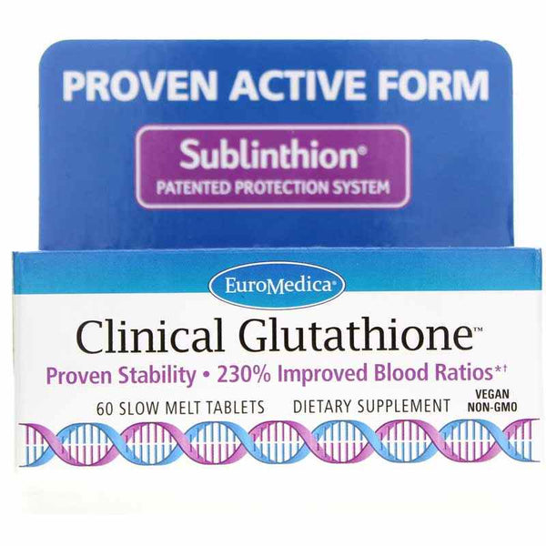 europharma terry naturally clinical glutathione Glutathione, 60 Tablets, by EuroMedica Uneven skin tone 🤔 Vit B12 💉 Pack Size:1 Vial