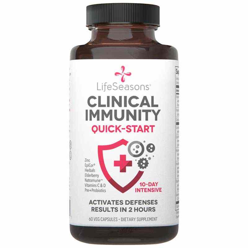 Clinical Immunity Quick-Start, 60 Veg Capsules, by LifeSeasons