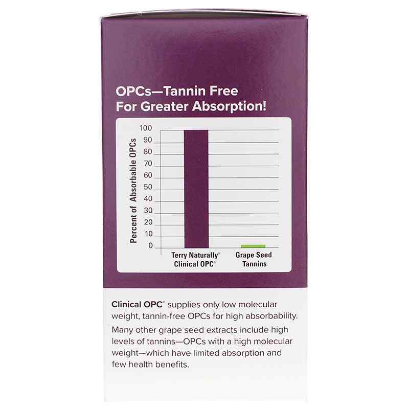 Clinical OPC 300 Mg French Grape Seed Extract, by Terry Naturally, image #4
