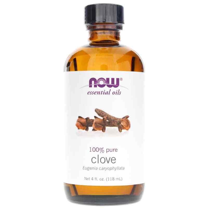 Clove Essential Oil, 4 Oz, by NOW Foods