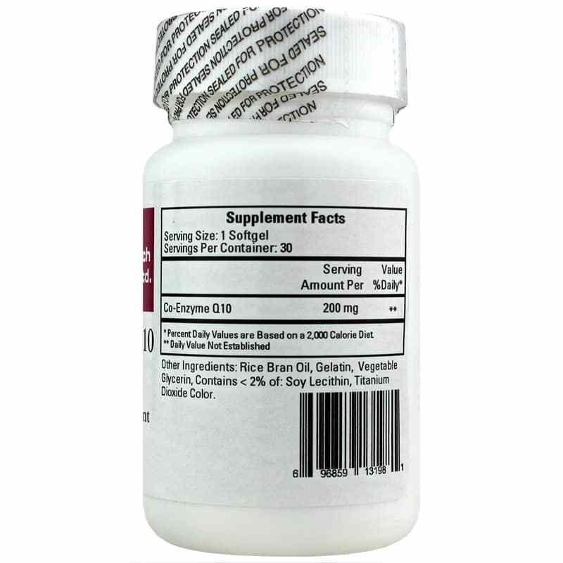 Co-Enzyme Q10 200 Mg, by Cardiovascular Research, image #2