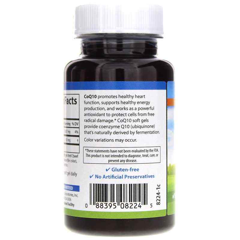 Co-Q10 50 Mg, 60 Softgels, by Carlson Labs, image #3