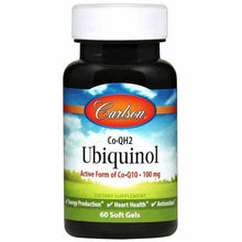 Co-QH 100 Mg Ubiquinol, 60 Softgels, by Carlson Labs