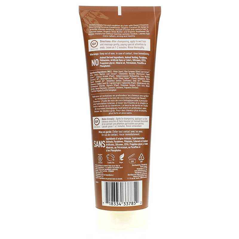 Coconut Conditioner for Dry Hair, by Desert Essence, image #2