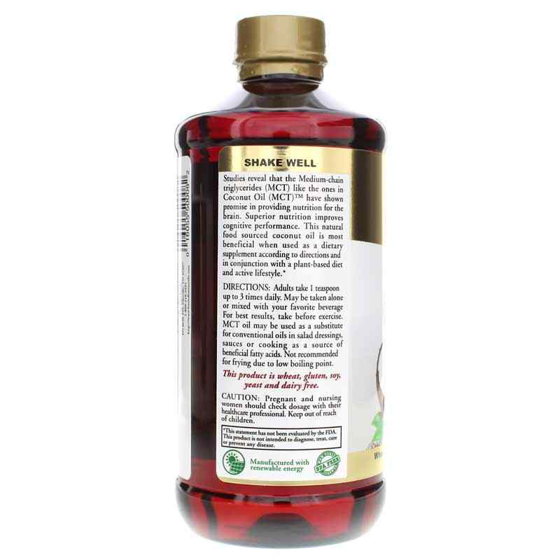 Coconut MCT Oil, 16 Oz, by Buried Treasure, image #3