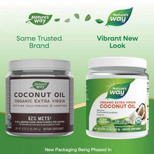 Coconut Oil Organic Extra Virgin, 32 Oz, by Natures Way, image #2