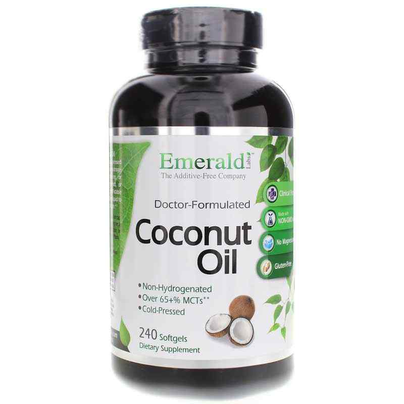 Coconut Oil Softgels, by Emerald