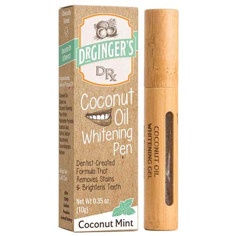 Coconut Oil Whitening Pen, by Dr. Gingers