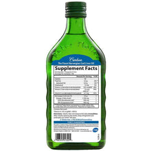 Cod Liver Oil 1100 Mg Omega-3s Liquid, Unflavored, 16.9 Oz, by Carlson Labs, image #2