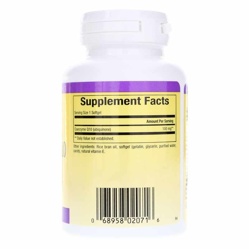 Coenzyme Q10 100 Mg, 60 Softgels, by Natural Factors, image #2