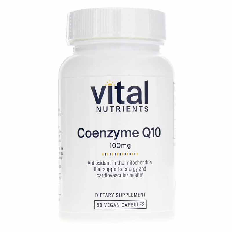 CoEnzyme Q10 100 Mg, by Vital Nutrients