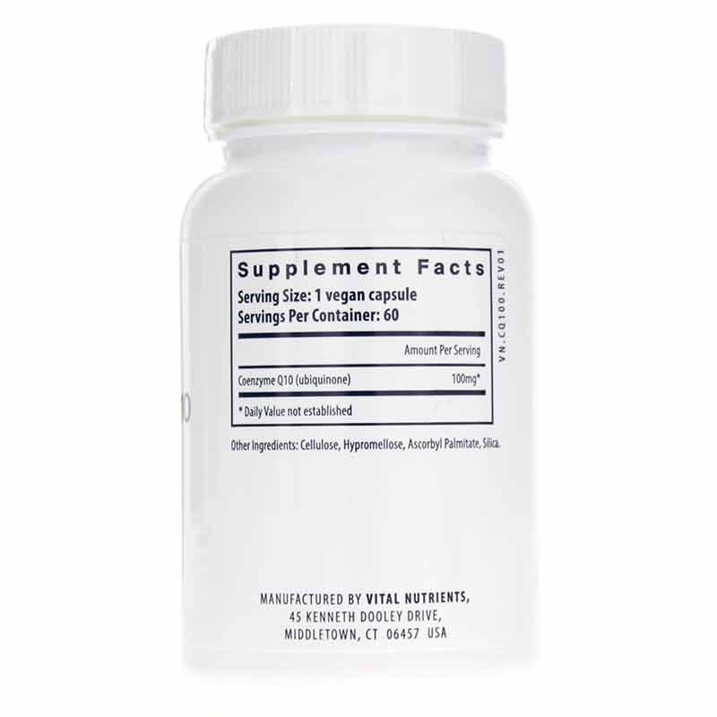 CoEnzyme Q10 100 Mg, by Vital Nutrients, image #2