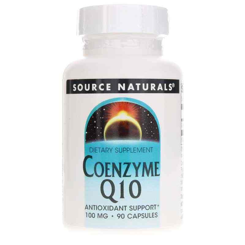 Coenzyme Q10 100 Mg Capsules, 90 Capsules, by Source Naturals
