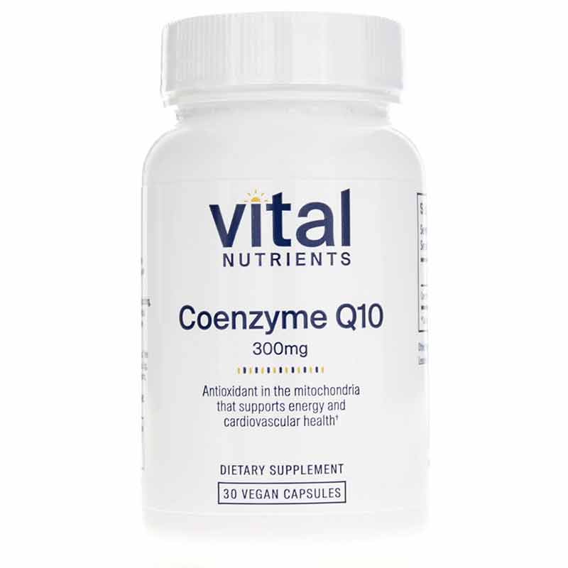 CoEnzyme Q10 300 Mg, by Vital Nutrients