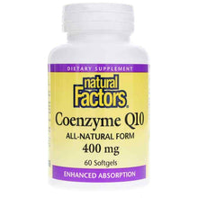 Coenzyme Q10 400 Mg, 60 Softgels, by Natural Factors