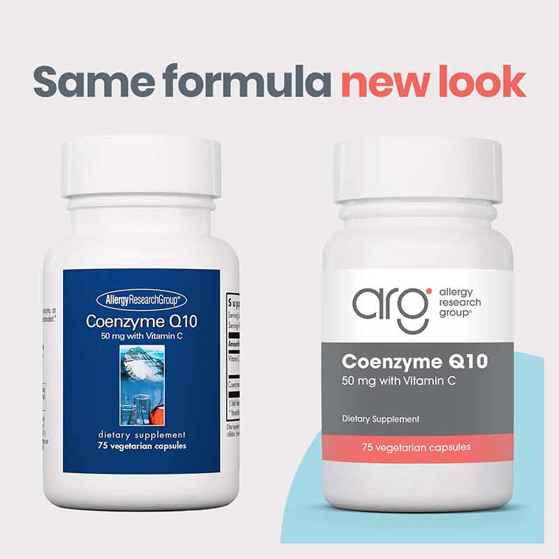 Coenzyme Q10 50 Mg with Vitamin C, by Allergy Research Group, image #2