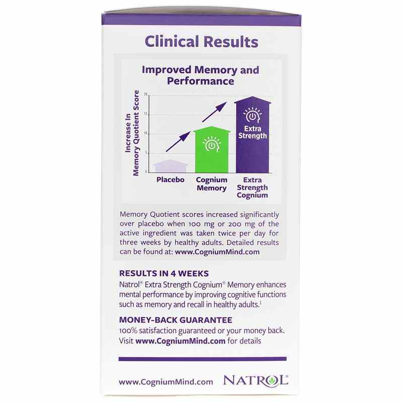 Cognium Memory Extra Strength, by Natrol, image #4