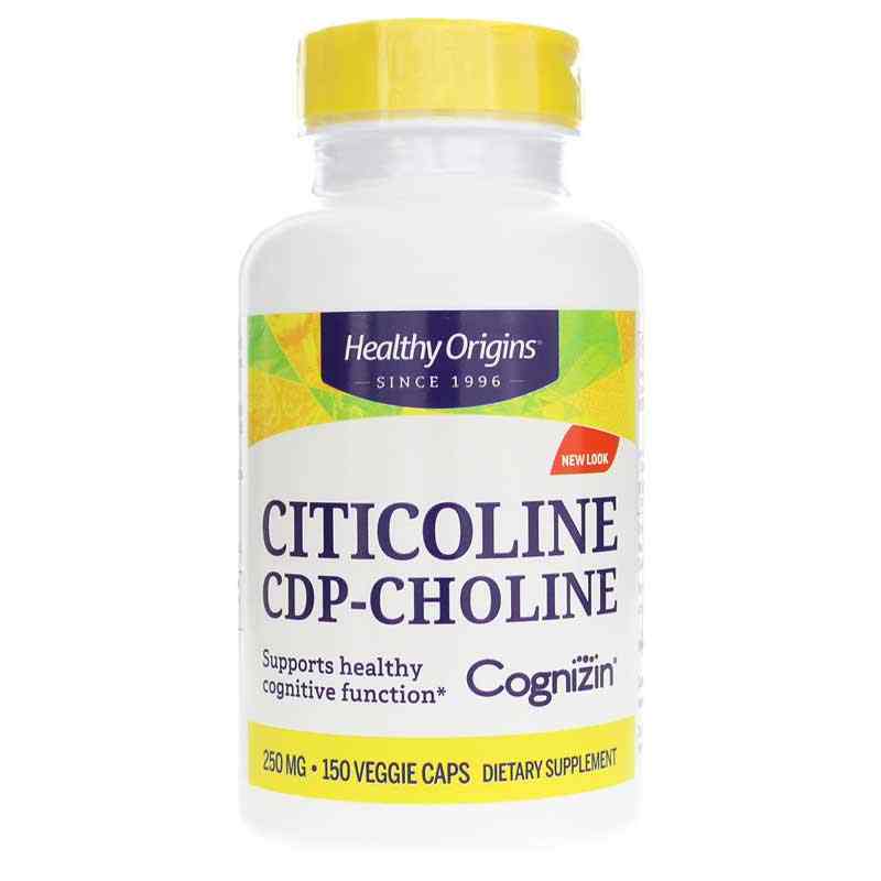 Cognizin Citicholine 250 Mg, 150 Veg Capsules, by Healthy Origins