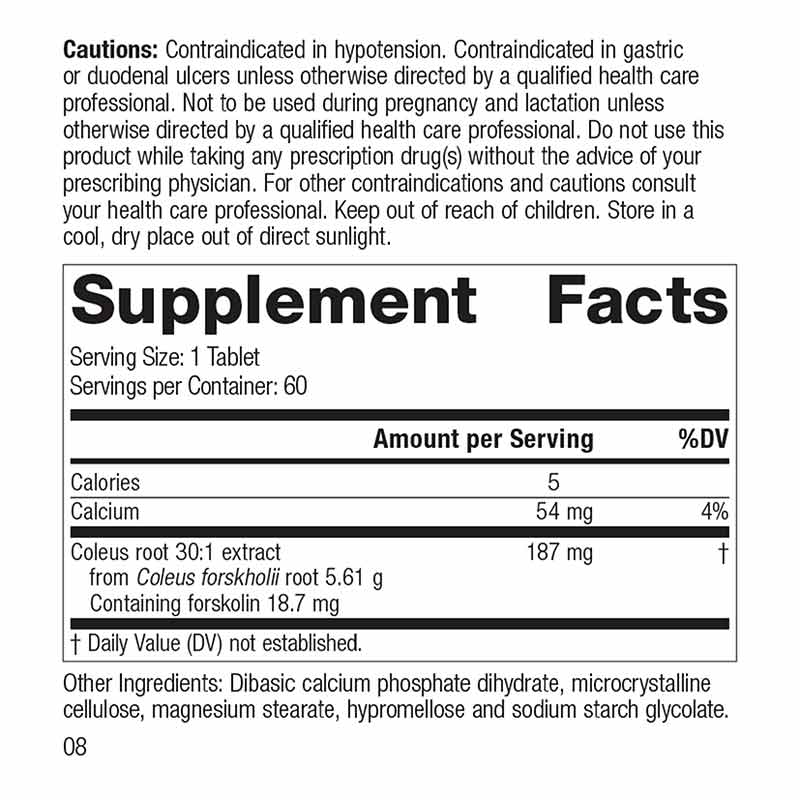 Coleus Forte, by Standard Process, image #2